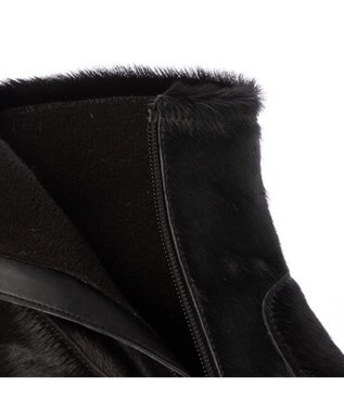 MODE ET JACOMO <D'ICI>タンクソールモカシンショートブーツ ブラックビー