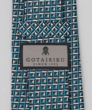 GOTAIRIKU GOTAIRIKU別注【MANTERO/マンテロ】ネクタイ_小紋柄 サックスブルー系8