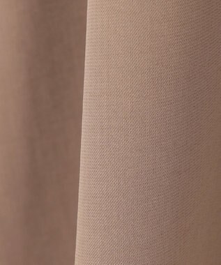 ANY SIS 【洗える】トロミワイドタック パンツ ライトモカ