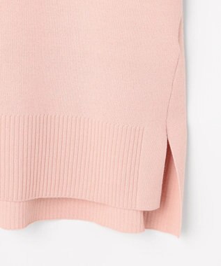 J.PRESS LADIES S Smooth ニット パーカー ピンク系