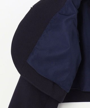 ANY KIDS 【2点セット】セーラージャケット+チェックワンピース ネイビー