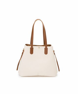 TOPKAPI 【Breath TOPKAPI】2way A4 ロングハンドル トート バッグ クリーム