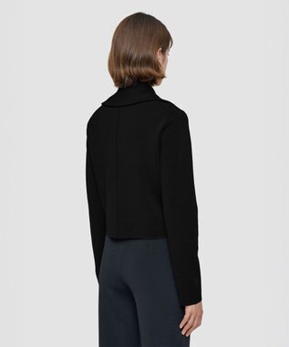 JOSEPH ミラノニットストレッチ　ショートジャケット Black