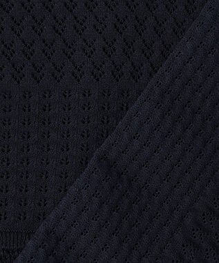 組曲 L 【先行予約】プティスカラレーシー ニット ネイビー系