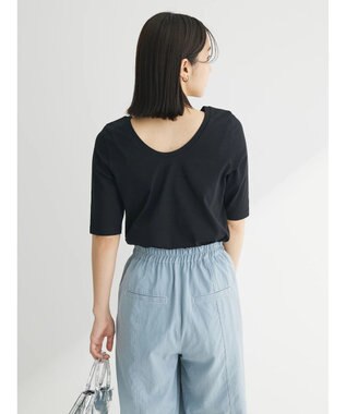 Green Parks ・ＳＵＧＡＲ　ＳＰＯＯＮ　２ｗａｙハーフスリーブＴＥＥ Black