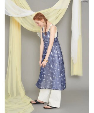 AMERICAN HOLIC 総柄シアーキャミワンピース／Ｄｉｓｎｅｙ Navy