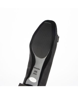 Riz raffinee <Riz raffinee>【3E】バックルリボンモチーフパンプス ダークグレー