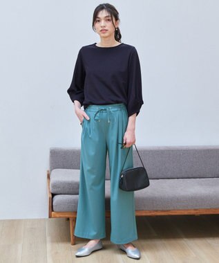 ANY 【WEB限定/洗濯機可/5色展開】サカリバタックスリーブプルオーバー ブラック