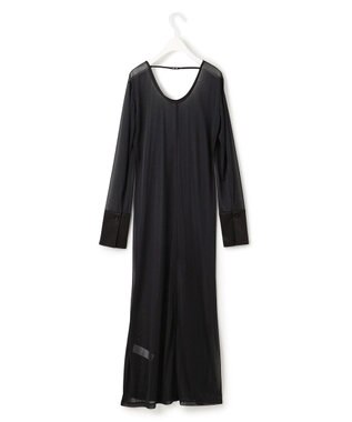 ICB L 【WEB＆一部店舗限定】SheerSerika ワンピース ブラック系