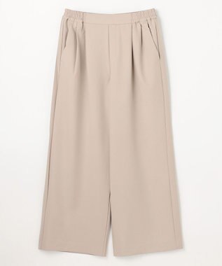 ANY イージーケアライトストレッチワイドパンツ ライトモカ