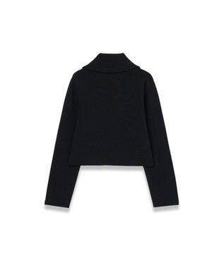 JOSEPH ミラノニットストレッチ　ショートジャケット Black