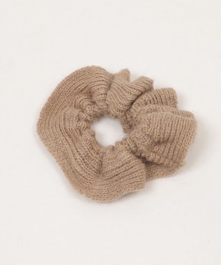 WEGO Lニットシュシュ ベージュ