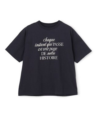 UNFILO CLEAN-Tee ネイビー/ロゴ
