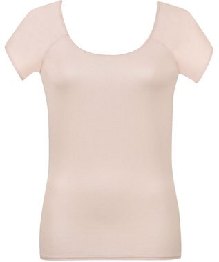 Wing インナー 綿混素材(身生地部) 汗をかいてもべたつきにくい 抗菌防臭(身生地部) 【瞬汗ドライ】 汗取り付き 2分袖 半袖 春 夏 EL1238 ウイング／ワコール