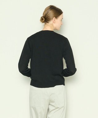 JOSEPH 【洗える】リネンコットン　カーディガン Black