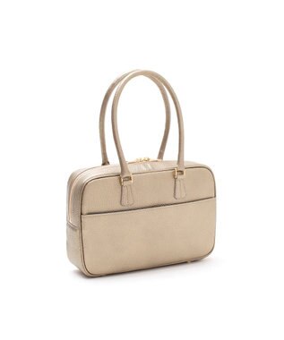 A.D.M.J. 【牛革】ボストンバッグ28ｃｍ CHAMPAGNE
