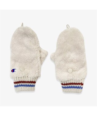 林八百吉商店 Champion　ボアフィンガーレスフードグローブ アイボリー