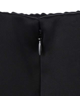 BEIGE， CASSITER / リネンブレンド サテンスカート Black