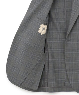 J.PRESS MEN 【NEW STAGE】ミキシングチェック ジャケット ライトグレー系4