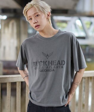 WEGO 【ユニセックス着用ITEM/MLサイズ展開】ステンシルロゴグラフィックT（SS）