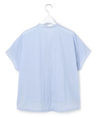 ICB 【ICB×インフルエンサーコラボ】【先行予約】ヴィンテージナイロンタフタ 2WAYブラウス サックス