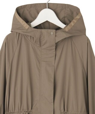 MOONBAT 【撥水】LIGNAGGIO ウエストギャザーフードコート モカブラウン