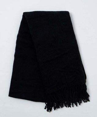 WEGO 【ユニセックス着用ITEM】大判ストール ブラック