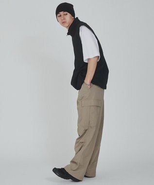 WEGO ナイロンベスト ブラック