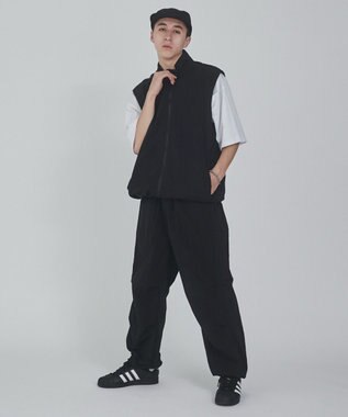 WEGO ナイロンベスト ブラック