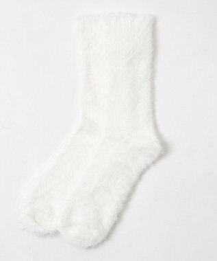 WEGO シャギーソックス ホワイト