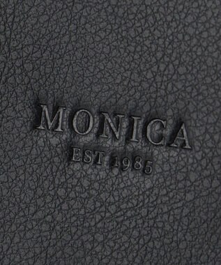 LA BAGAGERIE 【MONICA】スクエア2WAYハンドバッグ ブラック