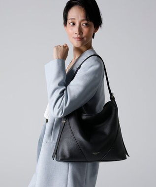 TOPKAPI 【TREASURE TOPKAPI】シュリンクレザー ワンハンドル 2way ショルダー バッグ