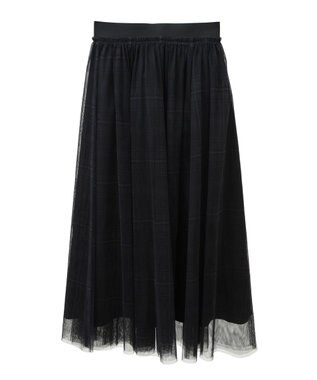 AMERICAN HOLIC チュールギャザースカート Leopard