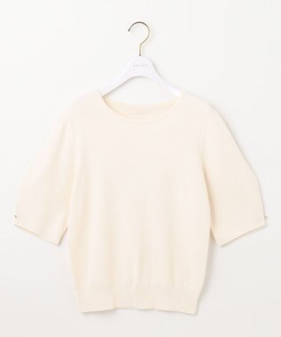 ANY SIS 【洗える】コクーンスリーブ ニット アイボリー