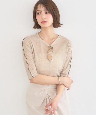earth music&ecology 【UVカット】メタルボストングラス Brown