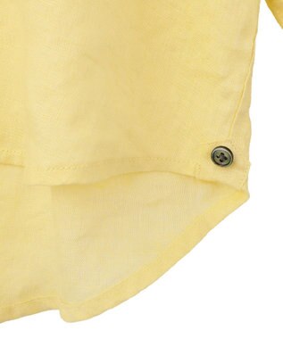 YECCA VECCA 3wayフレンチリネンシャツ Yellow
