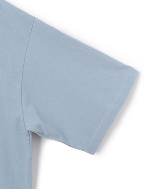 J.PRESS YORK STREET 【UNISEX】リンガーＴシャツ サックスブルー系