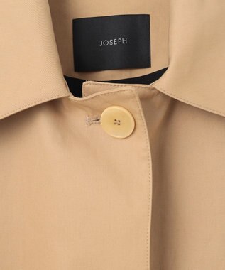 JOSEPH ボンテッドマック　Aラインコート Safari