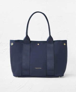 TOCCA 【八木アリサさん着用】【A4サイズ対応】IRENE 2WAY NYLONBAG ナイロンバッグ ネイビー系