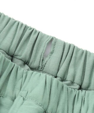 ANY KIDS 裾 刺繍 スカート グリーン