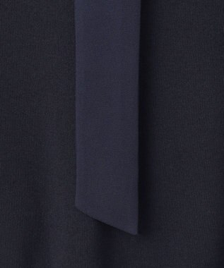 BEIGE， 【洗える・Precious3月号掲載】PROTEA / 異素材バックタイディティールニット Navy