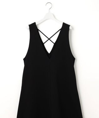 23区 【WEB限定】ロマネポンチジャージー ジャンパースカート ブラック系