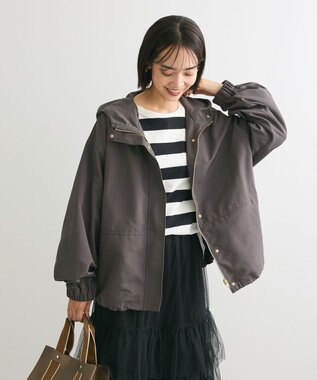 Green Parks ボーダープルオーバー Black