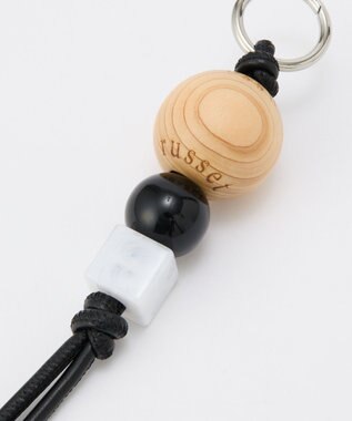 russet ウッドデザインチャーム（CE-1809） Black