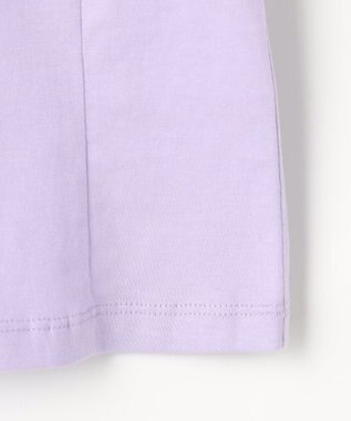 組曲 KIDS 【80-100㎝】 フルールフリルTシャツ ラベンダー