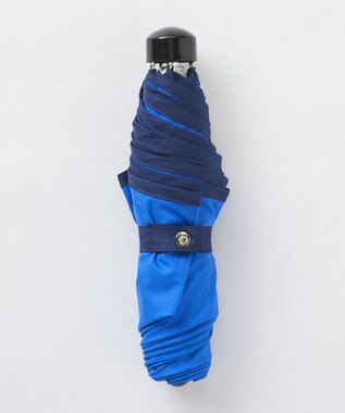 BEAMS SCHOOL  ロゴ折りたたみアンブレラ 傘 ブルー