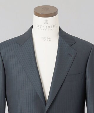 GOTAIRIKU 【DORMEUIL】MILLENNIAL スーツ ダークグリーン系1