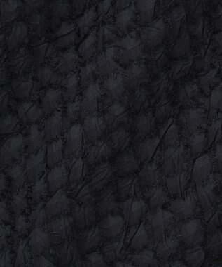 自由区 L 【セットアップ対応】ワッシャーカットジャカード スカート ミッドナイト