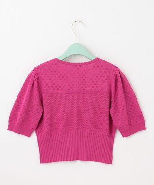 TOCCA 【洗える！】PORTULACA KNIT カーディガン ローズ系
