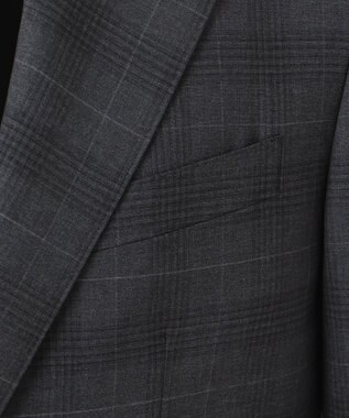 J.PRESS MEN 【ESSENTIAL CLOTHING】ミスティチェック スーツ グレー系4